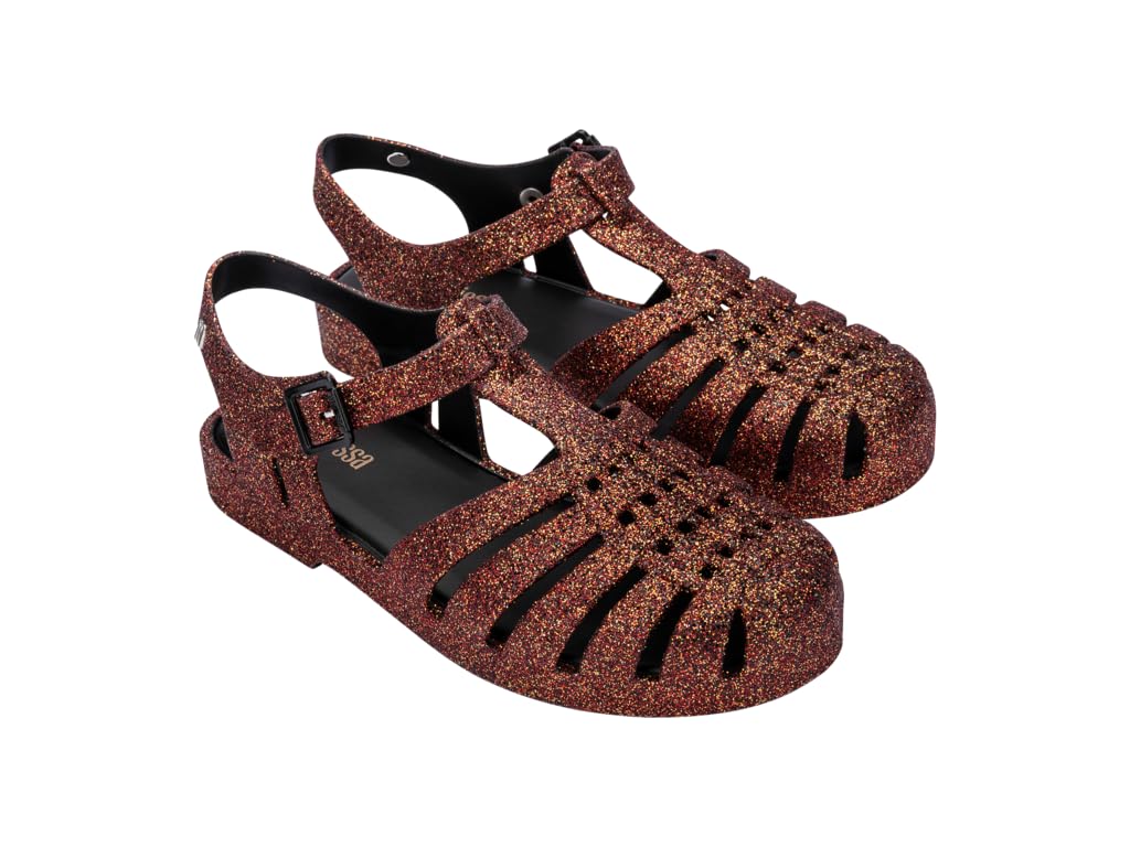melissa Women's Possession Glitter Ad Fisherman Sandal, 35/35.5 EU