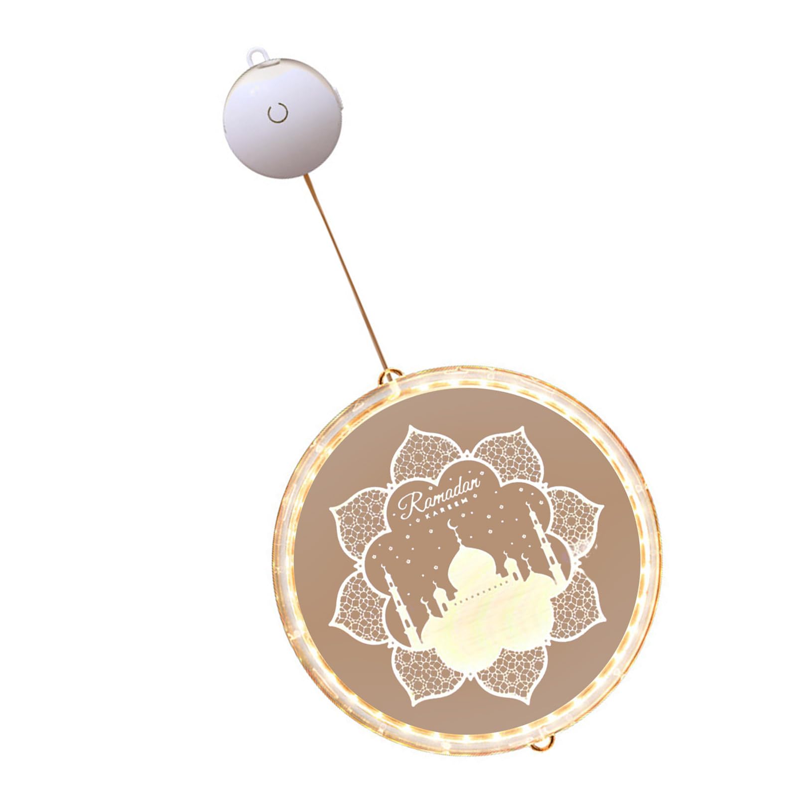 Carotoe Type B Ramadans Eid Decoration Led Lamp Decorative Hanging Light For Mubaraks Muslims Decoration For Indoor And Outdoor Battery Operated Lamp