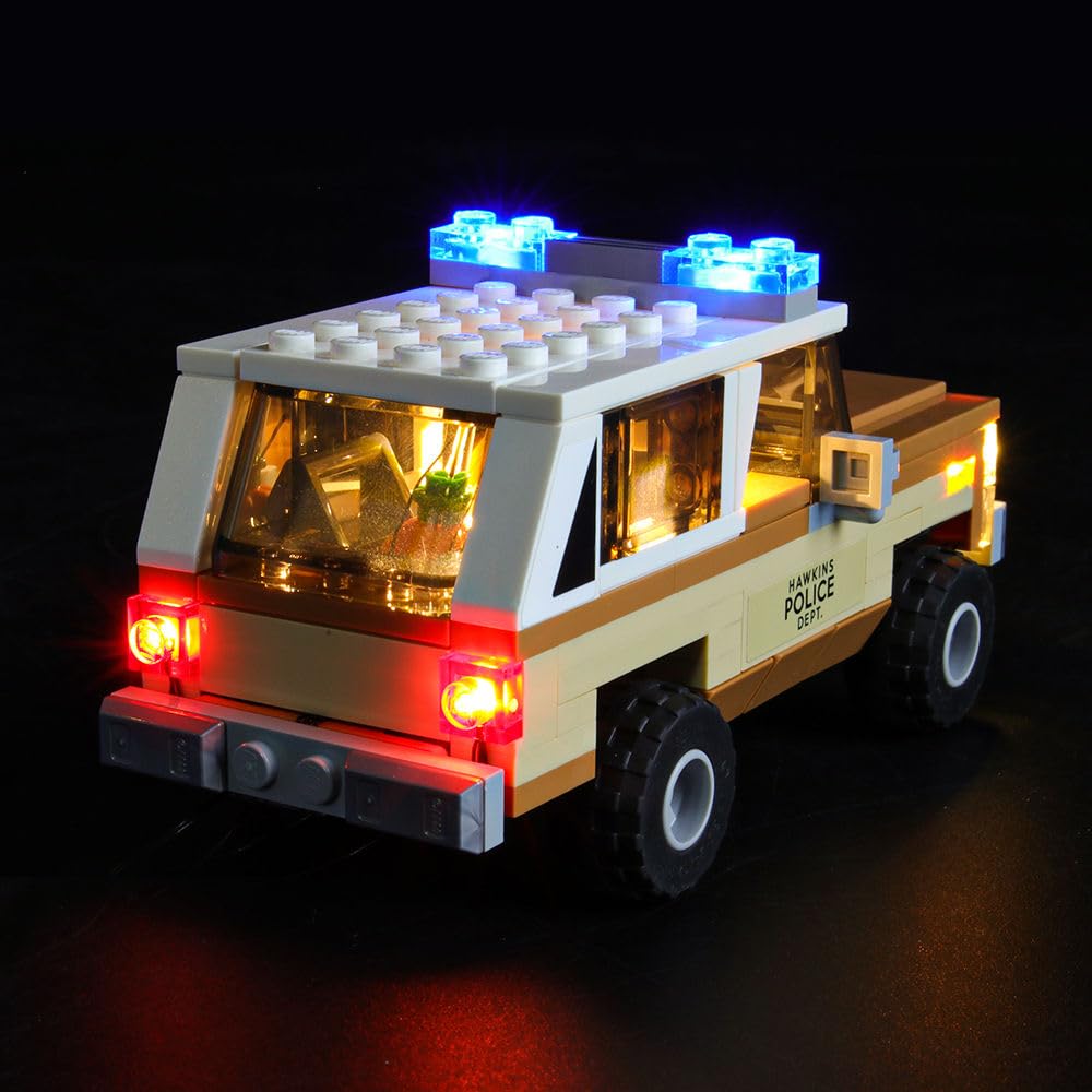 GEAMENT Kit de Luces LED Compatible con Mundo del Revés (The Upside Down) - Compatible con LEGO 75810 (Juego Modelo no Incluido)
