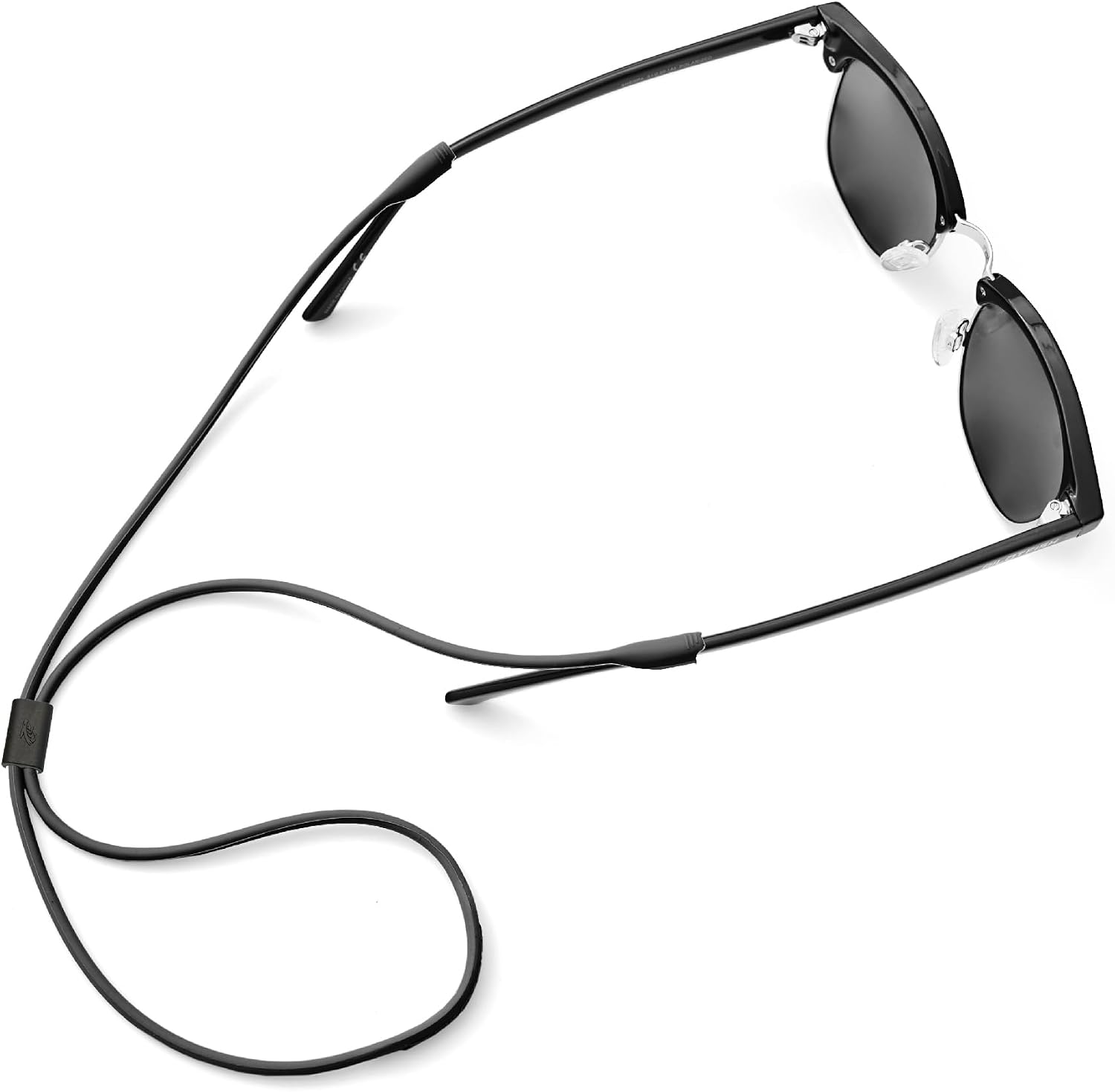 Pilotfish Premium Silicone Sunglasses Strap, Adjustable Glasses Retainer with Unique Passthrough Design – Universal Fit