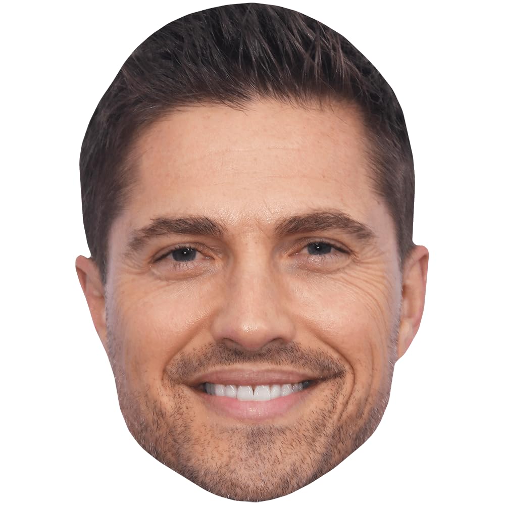 Eric Winter (Smile) Celebrity Mask, Flat Card Face, Fancy Dress Mask
