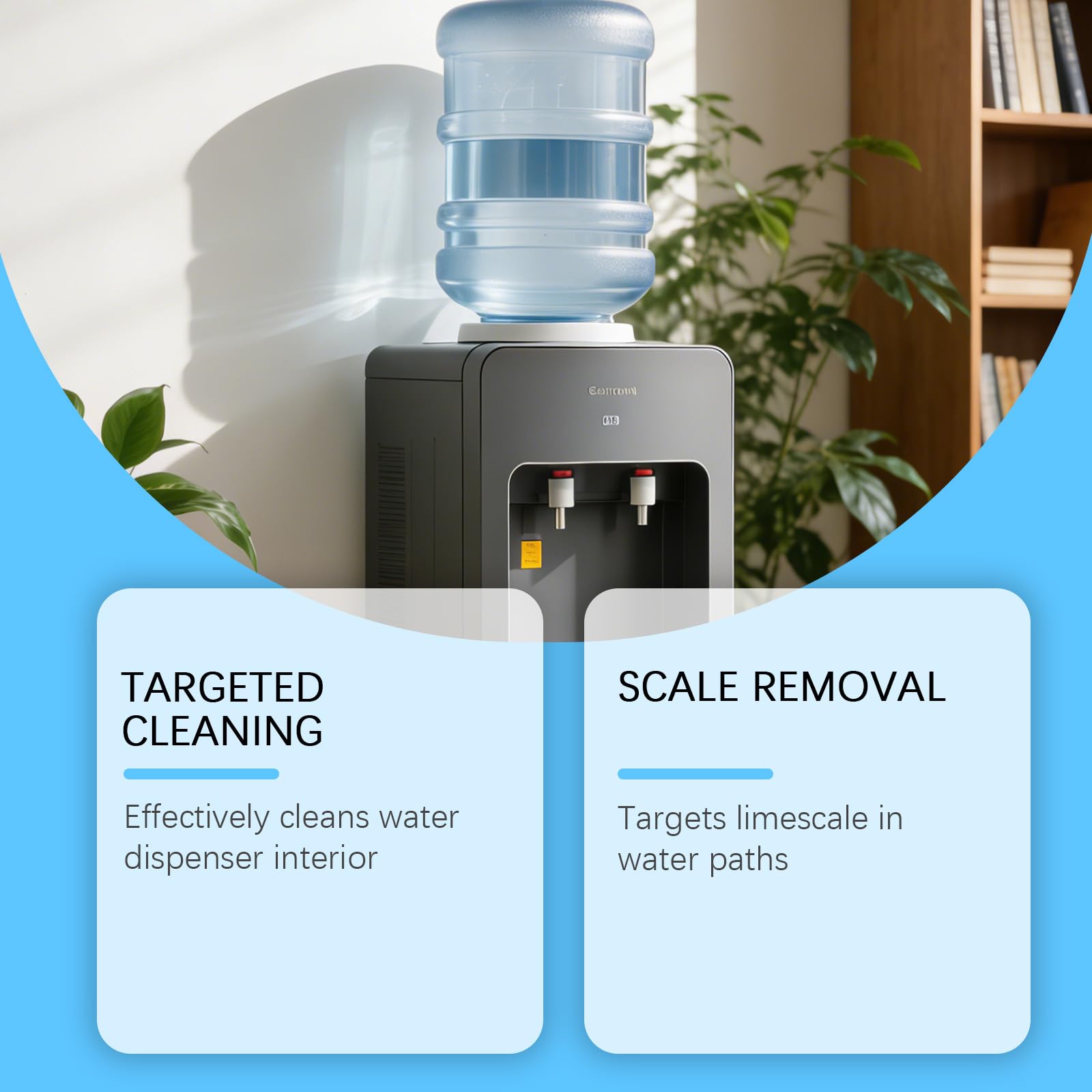 Soluzione di pulizia sicura per cubetti di ghiaccio, pastiglie anticalcare per bollitori, detergente acido citrico per distillatori dell'acqua (universale), detergente e anticalcare per caffettiere (4