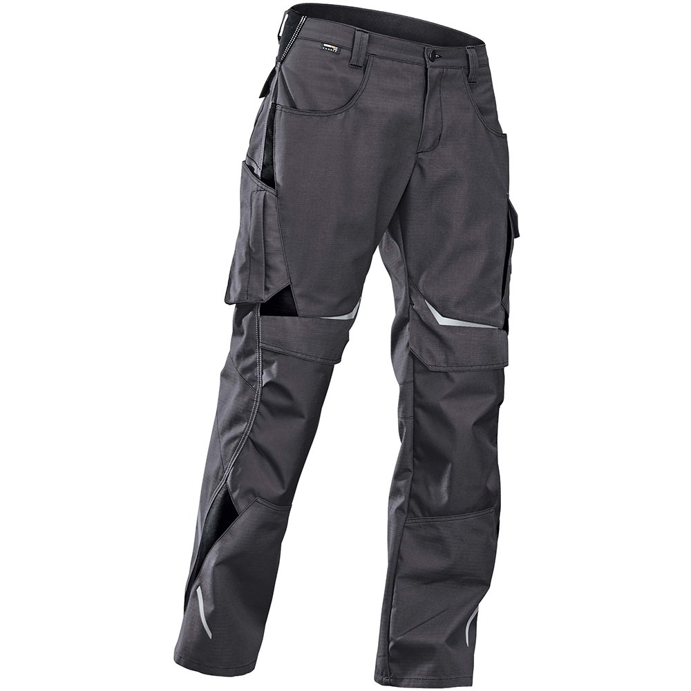 Kübler, pantaloni da lavoro "Pulsschlag" antracite/nero 54