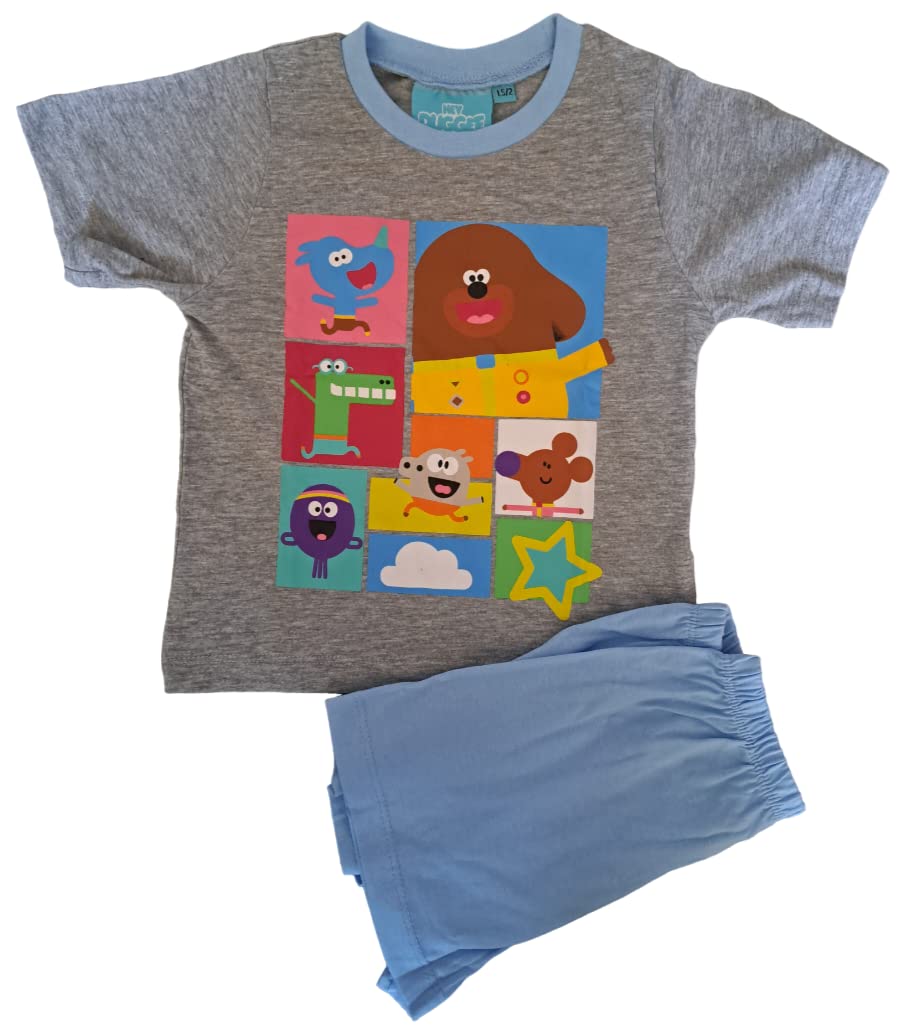 Hey Duggee Multicoloured Boys Short Shortie Pyjamas (3-4 Years) Size 3-4 Years