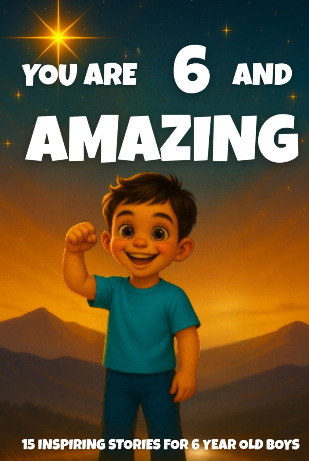 YOU ARE 6 AND AMAZING! Inspiring Stories for 6-Year-Old Boys: 15 Motivating Tales of Bravery, Confidence, Friendship, and Kindness - Makes a Wonderful ... or Cozy Bedtime Reading. (YOU ARE AMAZING)