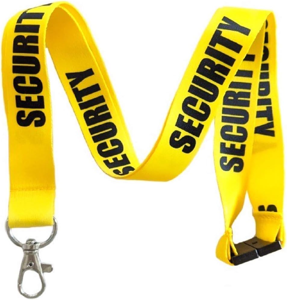 Security Break Away Lanyard Keychain ID Badge Holder
