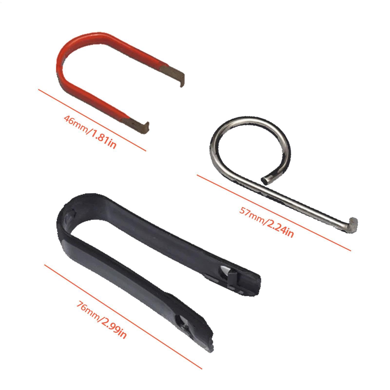 Extracteur De Capuchon D'écrou De Roue, Outil Demontage pour Couvre-écrous, Capuchon D'écrou De Roue Portable, Accessoires De Réparation De Voiture, 3 Pièces