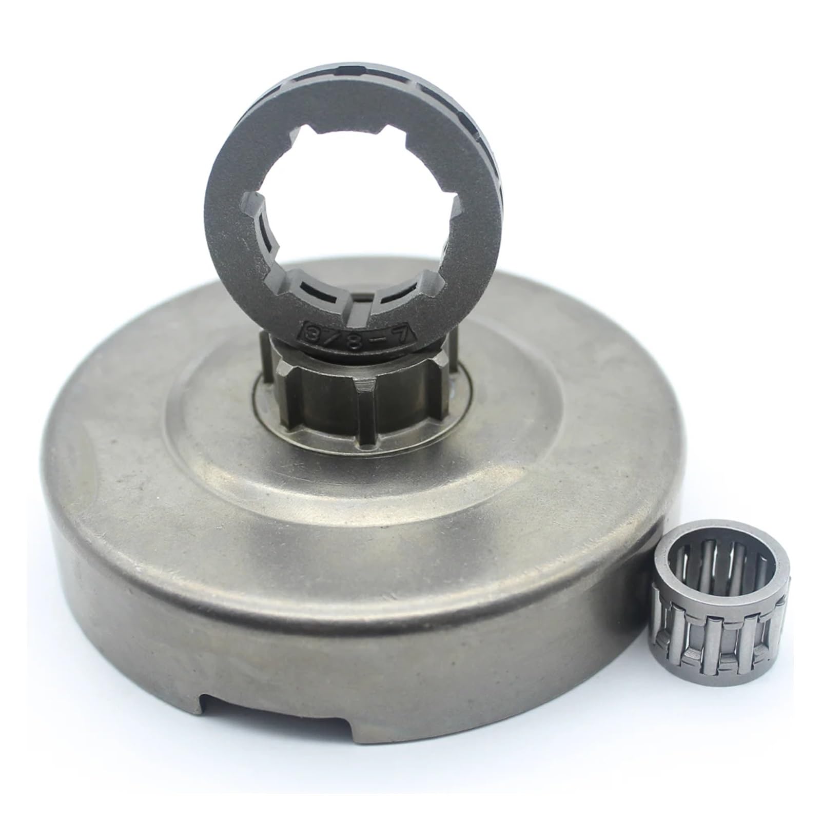 Pignon de cloche d'embrayage 3/8 7T avec roulement pour tronçonneuse 372 XP et 365