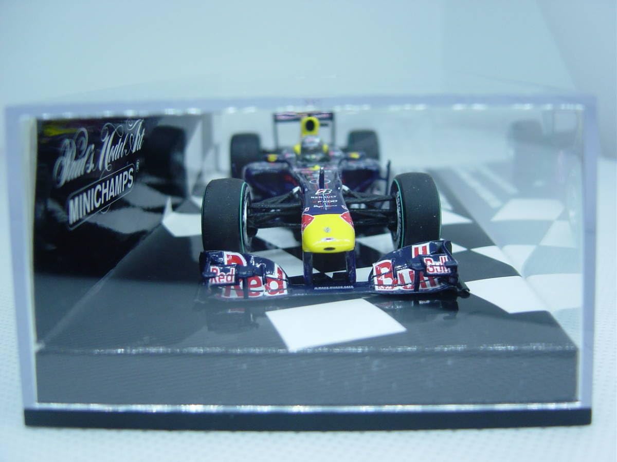 Amazon | MINICHAMPS 1/43 RED BULL RB6 F1 ABU DHABI GP WORLD