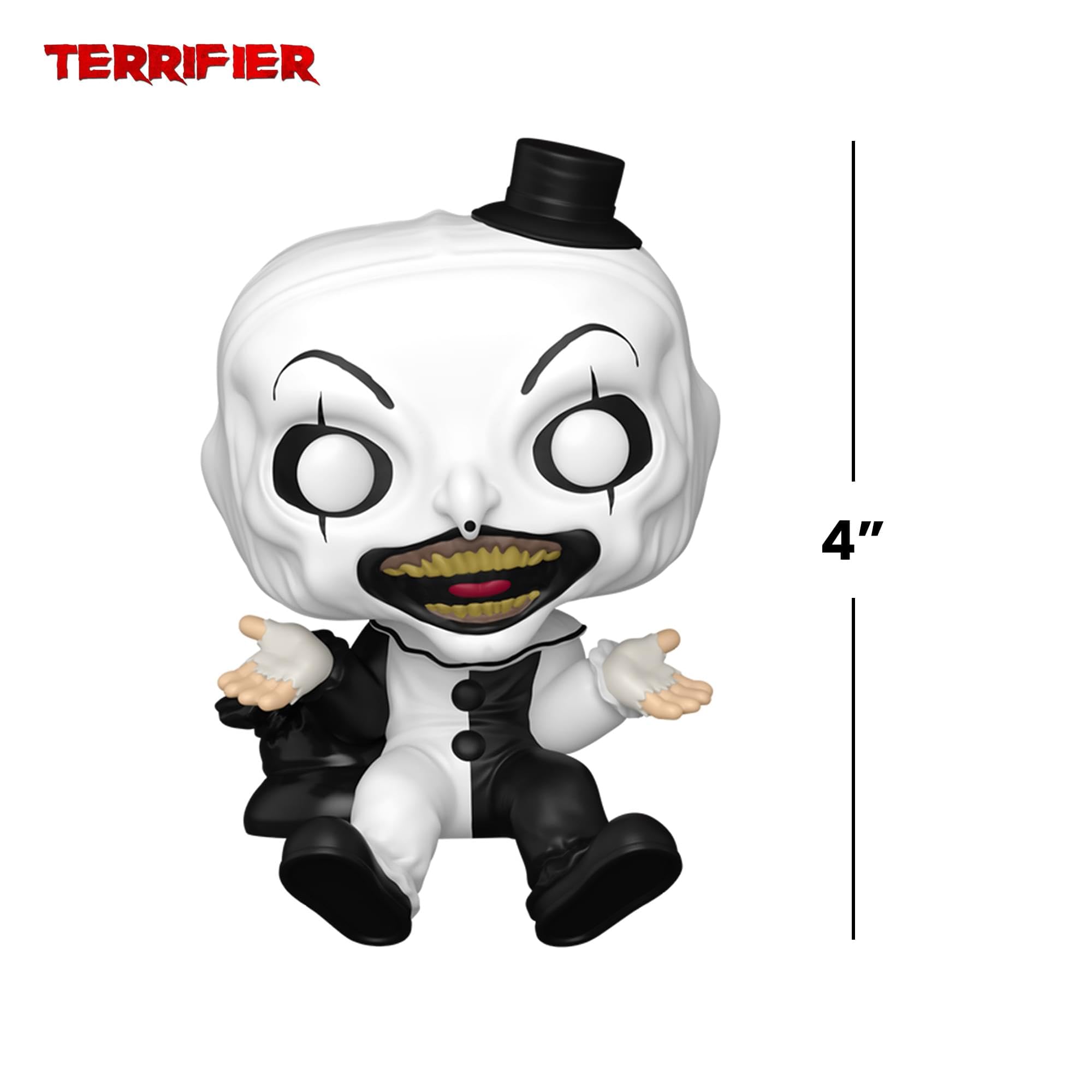 Amazon | Funko Pop! テリファー TERRIFIER アート・ザ・クラウン (お