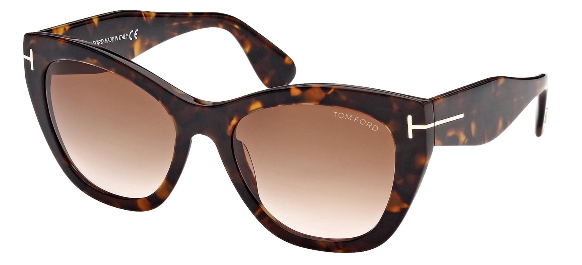 Tom Ford CARA FT 0940 unisex Sunglasses PINK HAVANA/BROWN SHADED 56/20/140
