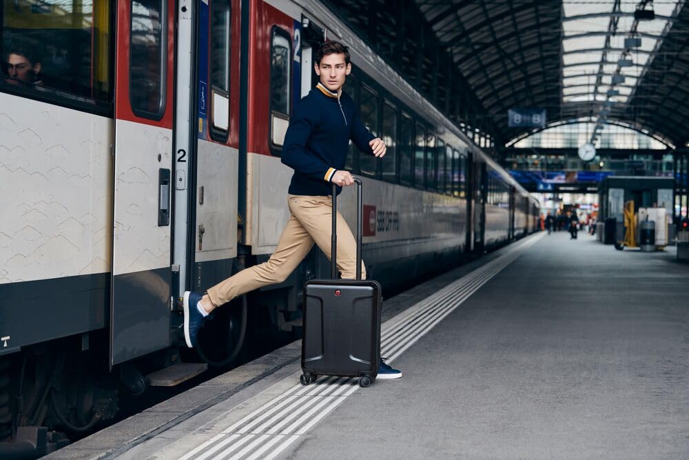 WENGER Legacy Valigia Rigida con 4 Ruote, Trolley, Serratura, Uomo Donna, Viaggi Vacanze