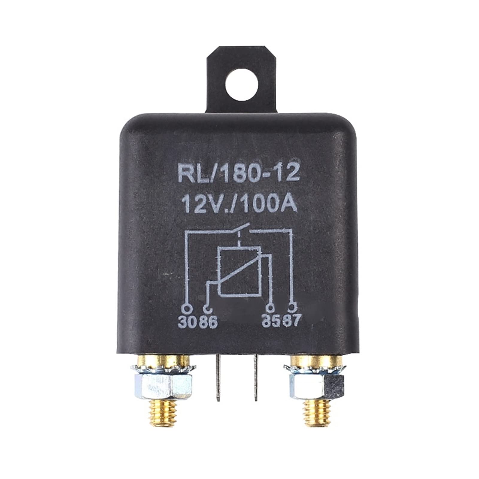 Relais de démarrage 12V 100A NANZU à 4 broches pour camion et moteur haute puissance