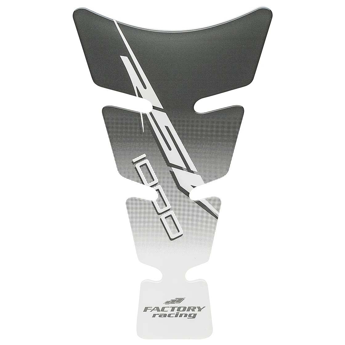 Puig 4727P Transparent adhesive tank protectors with anti-slip technology and high resistance to impacts scratches and UV rays, Silver