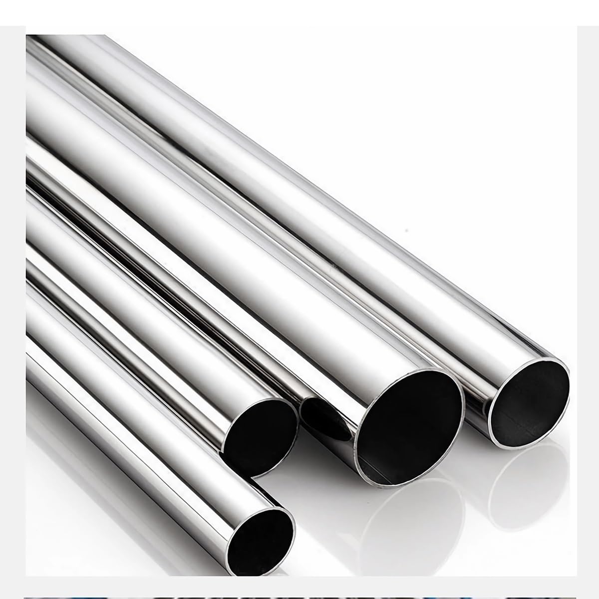 Tubo redondo sin costuras de acero inoxidable 304 (1 pieza): 60 mm de diámetro exterior x 500 mm, tubo recto capilar de pared de 2/3/4/8/12 mm(60x4mm)