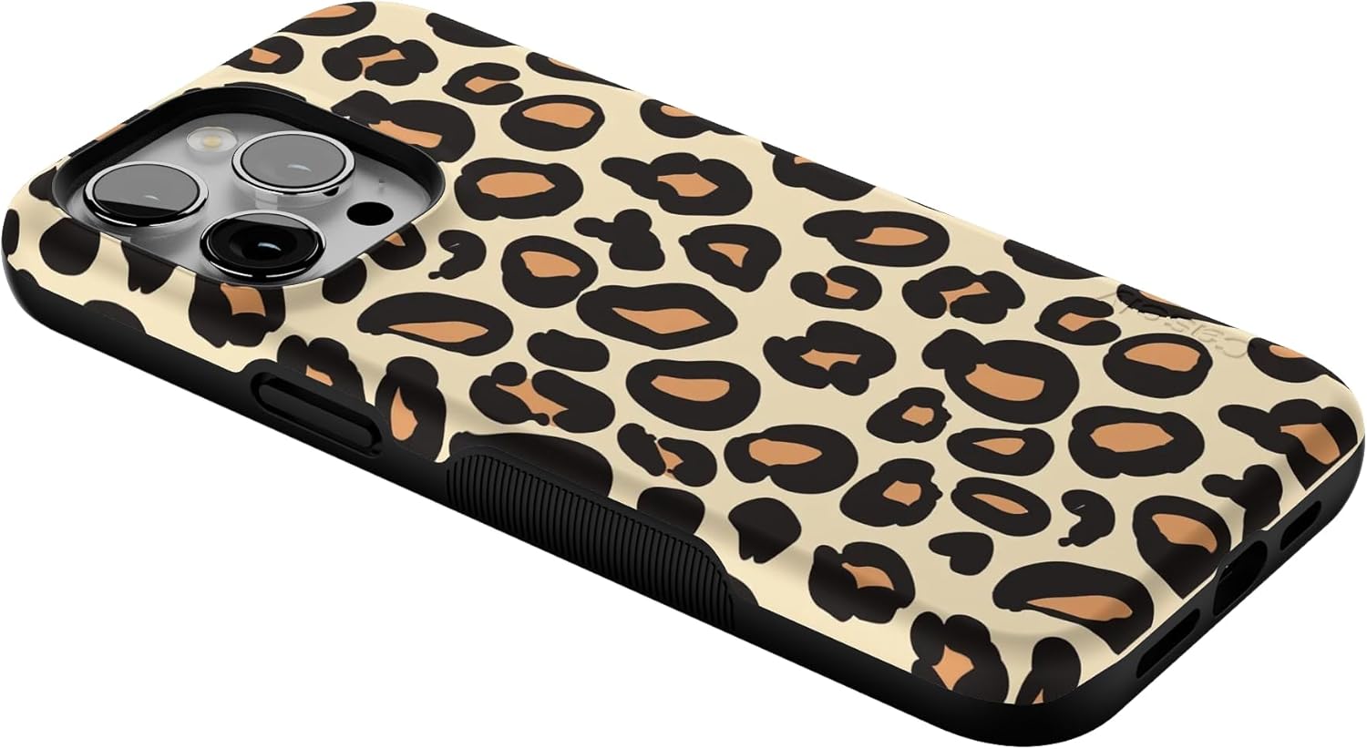 Casely iPhone 15 Pro Case | Into the Wild | Leopard Print | Bold Protective Design | Compatible with MagSafe