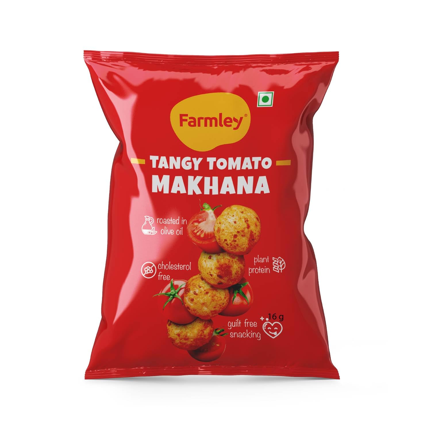 Farmley Tangy Tomato Makhana | Roasted In Olive Oil | Healthy & Crunchy Snack | 20 g Pack (Pack of 1)-image-18