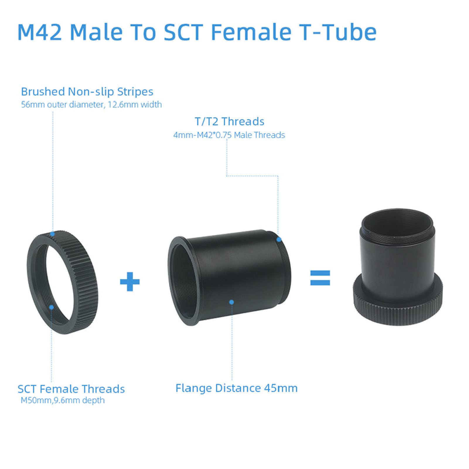 T Ring For DSLR A Mount Camera, T2 Adapter For Ghana - View #2