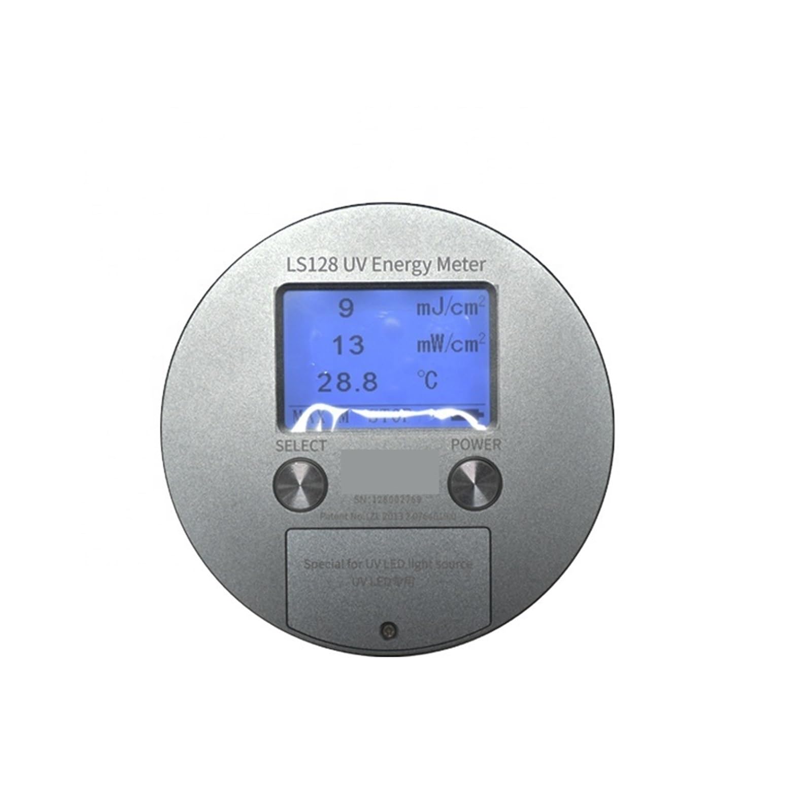 Spectrometers, UV Light Spectrometer Spectroradio Meter for LED Rechargeable Irradiance Measurement Tool