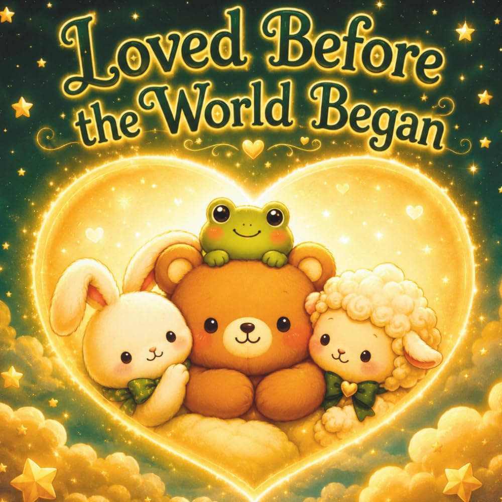 Loved Before The World Began: A Cozy Coloring Book About God's Love