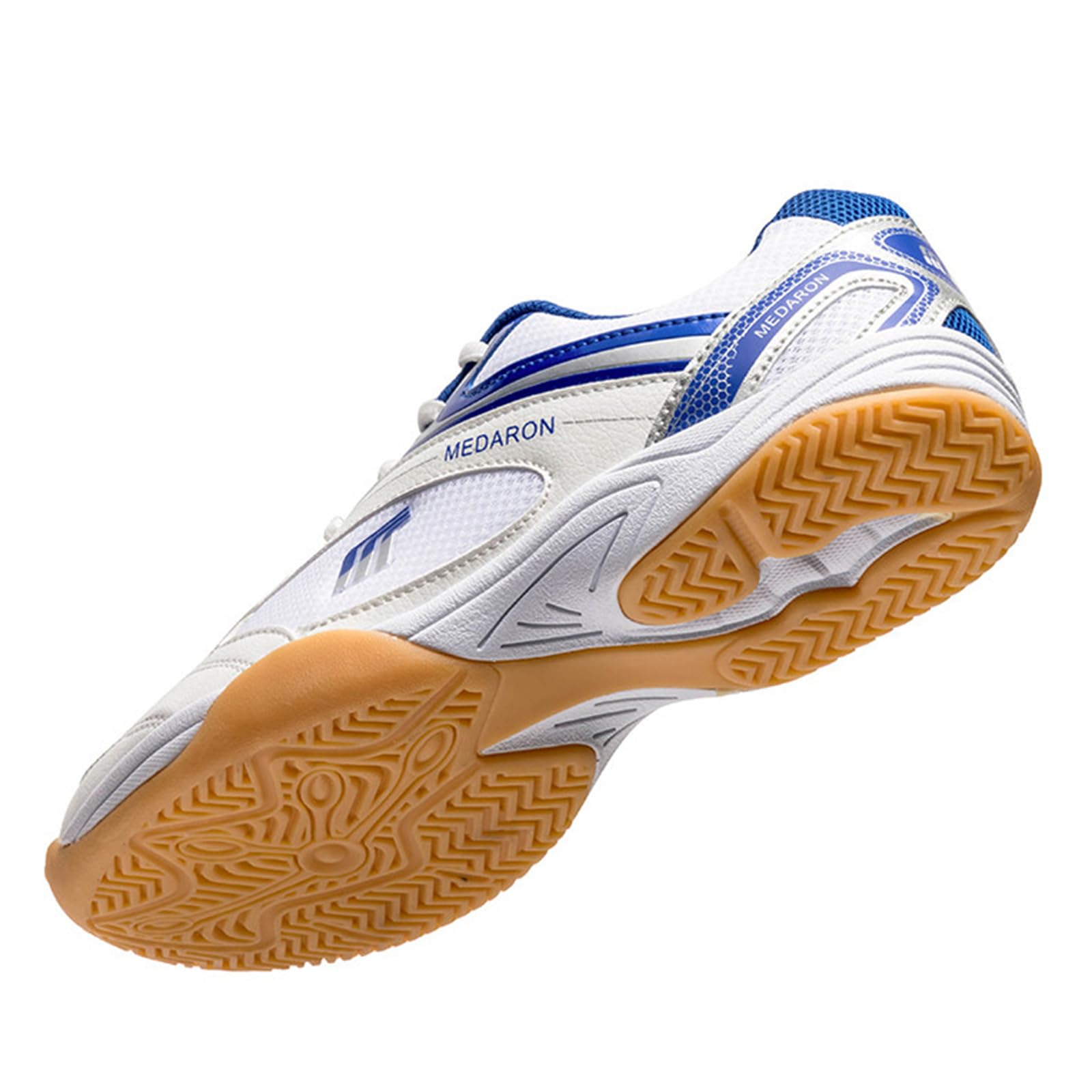 JiuQing Scarpe da Ping Pong da Donna per Uomo Indoor Antiscivolo Traspiranti per L'allenamento di Pickleball da Tennis