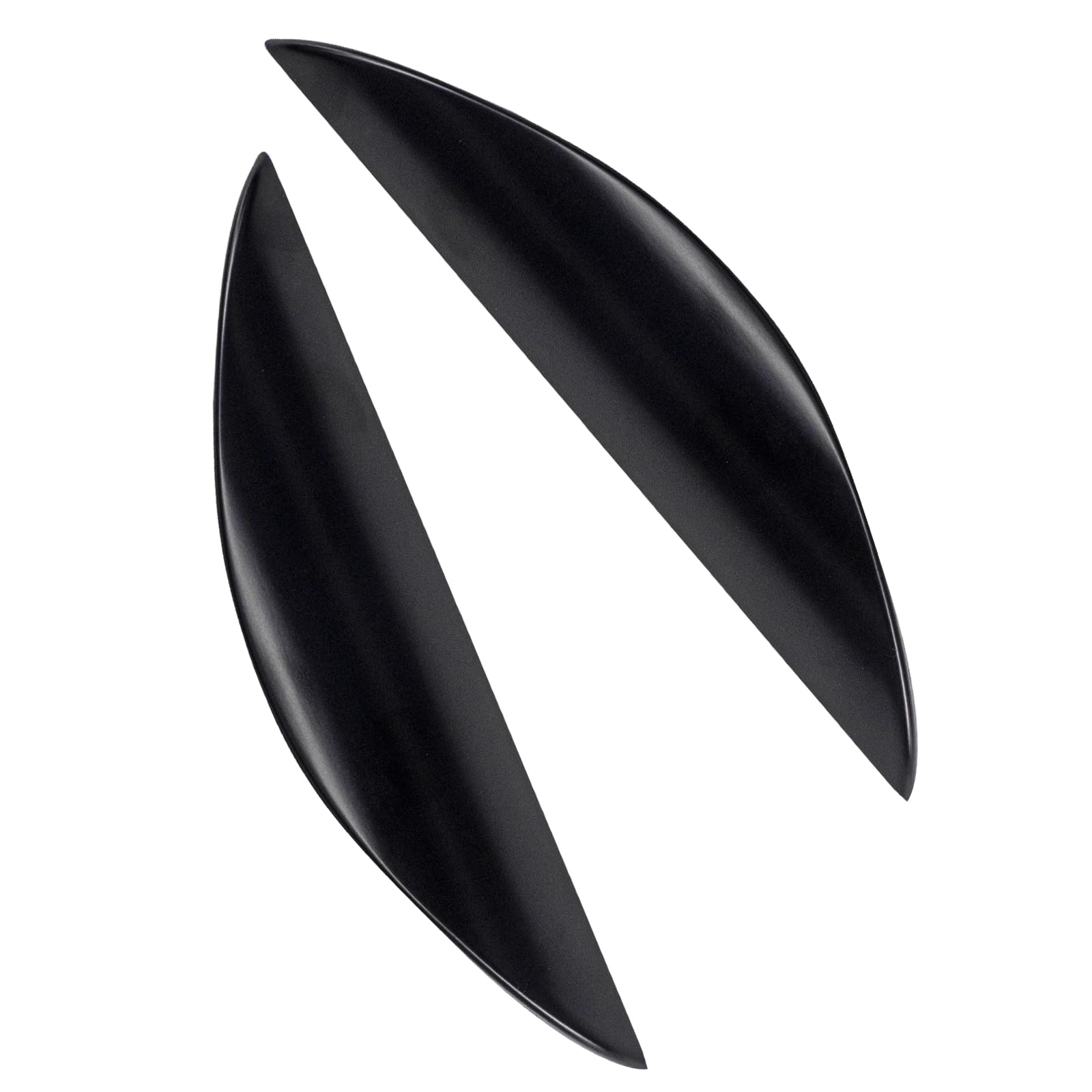 Guolich 2 Pcs Hole Centers 2.51 Inch(64mm) Kitchen Drawer Handle Door Cabinet Pulls Zinc Alloy Handle Modern Black Brushed Brass Hardware for Wardrobe Bathroom Dresser (64mm Black)