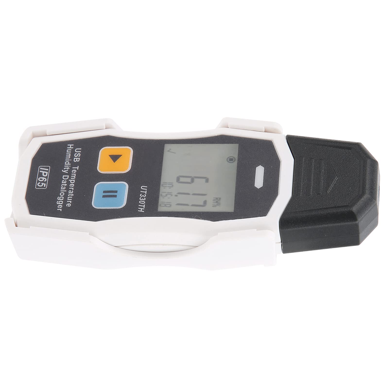 Ejoyous UT330TH Registratore di Temperatura e umidità Termometro Digitale ABS Igrometro 64000 Registra IP65 Registrazione Dati USB Da 22 a 158 °F Da 0 a 99,9% di umidità Relativa per Monitoraggio