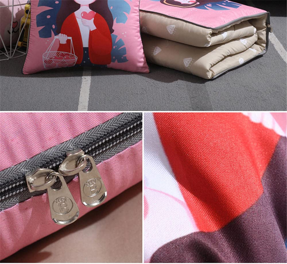 Cuscino Coperta 2 in 1 Elefante blu Trapunta Cuscino Multifunzionale Coperta Cuscino Schienale Cuscino Tappetino Nap Cuscini per Divano Letto Sedia da Ufficio