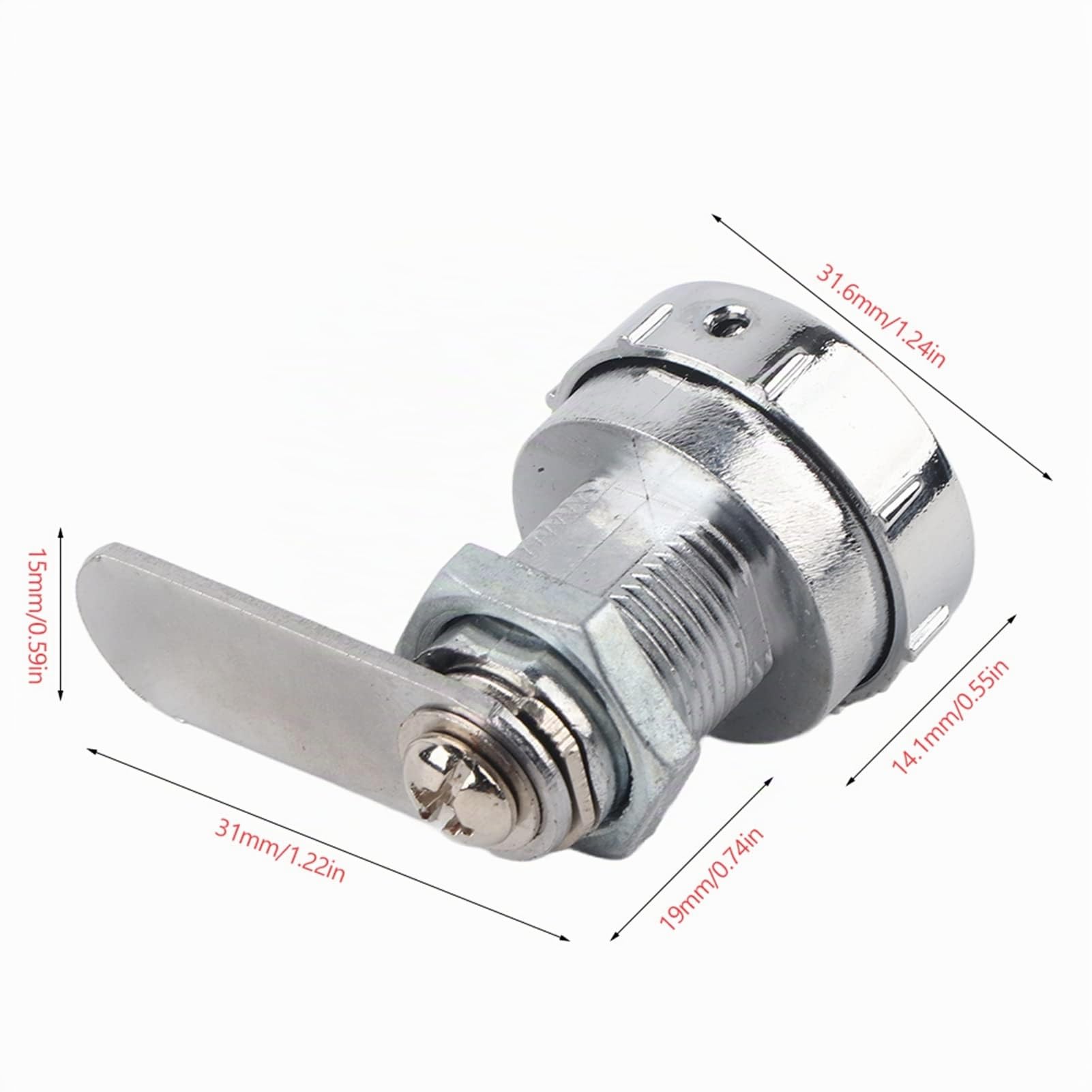 Cerradura de Armario con Combinación 250, Cerradura con Código de Seguridad de Contraseña Conveniente de Acero Inoxidable Plateado #3 Armario de Leva de Combinación de Código de (Gabinete de metal de