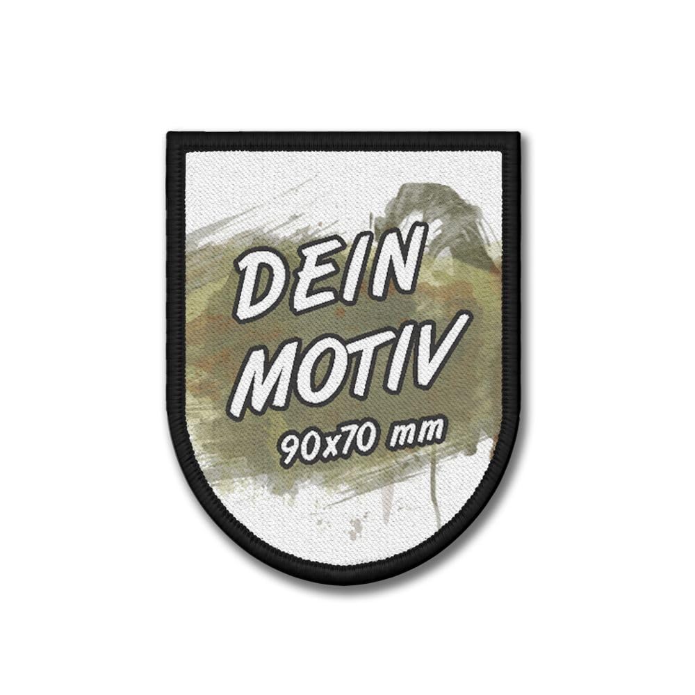 Patch semi-circulaire avec votre motif #39563 - plus 1000 - Accessoires Imprimés