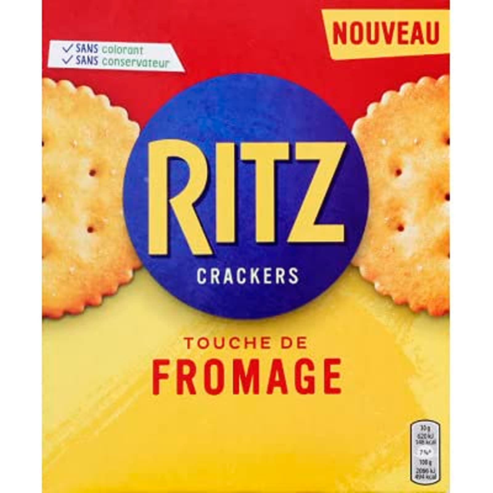Ritz Biscuits Fromage - La boîte de 200g