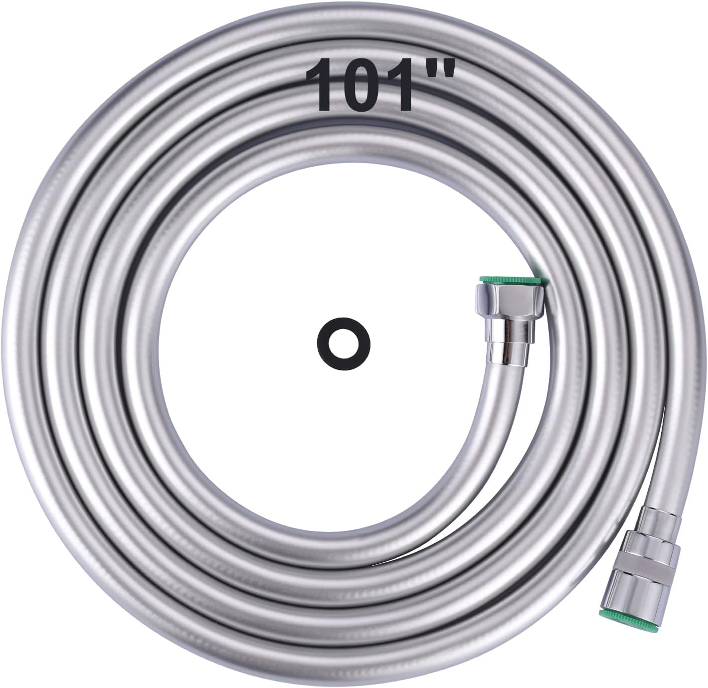 Aleasha Shower Hose, 101 Inches Extra Long Shower Head Hose Extension