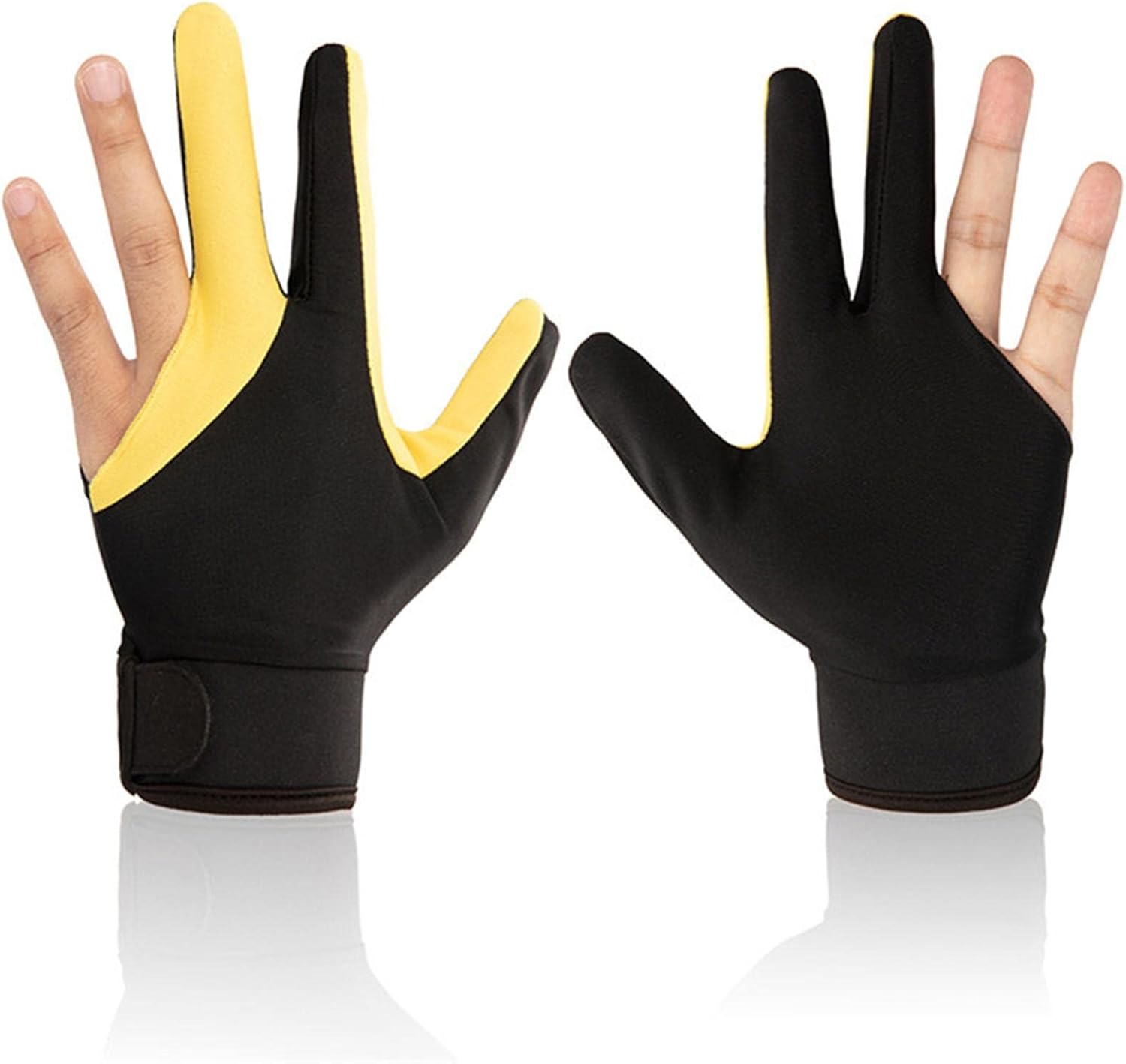 ビリヤード プール グローブ | スリーフィンガーズ ビリヤード シューター グローブ | プール スヌーカー キュー スポーツ グローブ 通気性と快適性 Keloglu