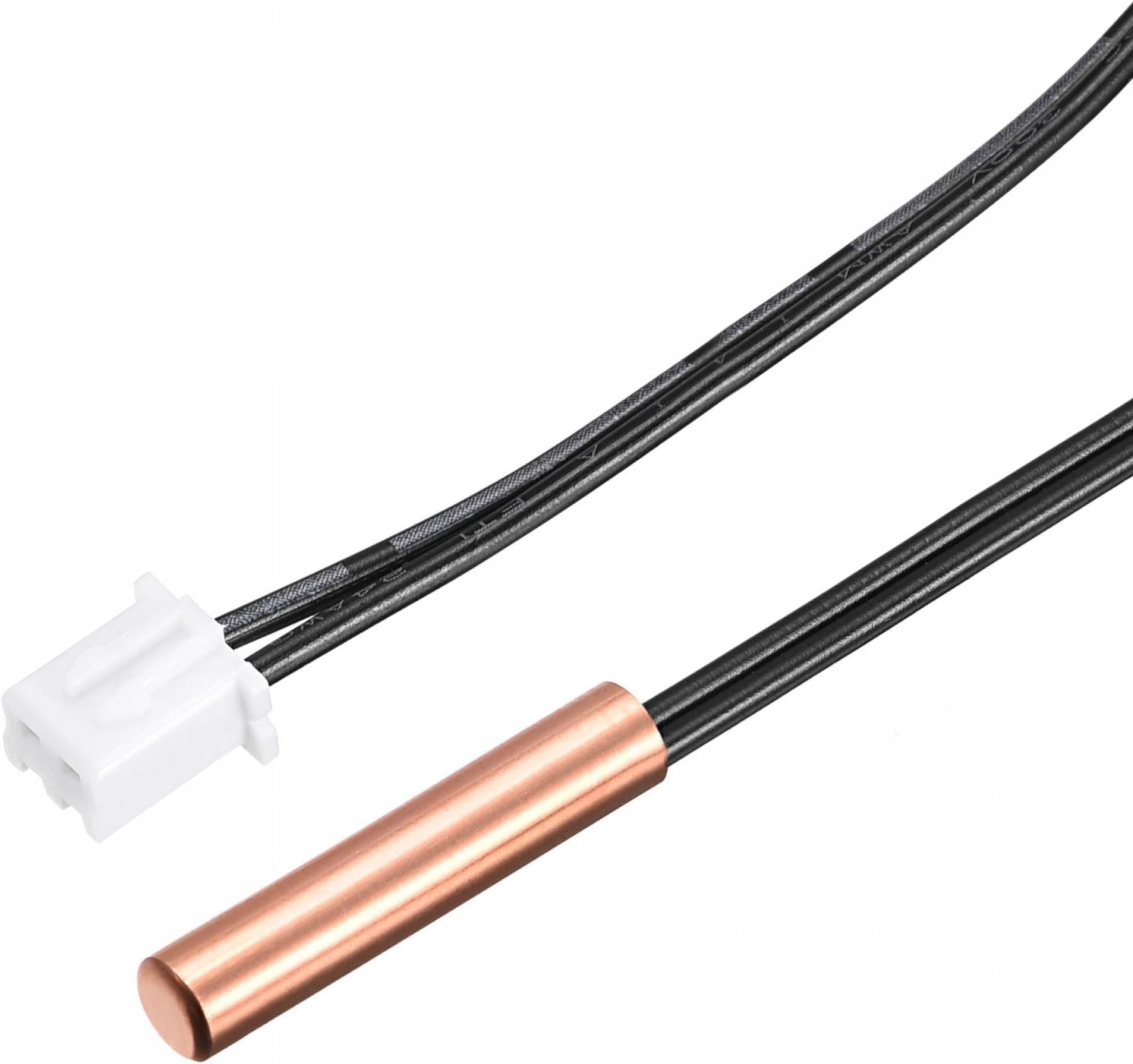 sourcing map 2 Pack 15K NTC Thermistor Probe, Extruder Filament Copper Sensitive Sensor for 3D Printer Heater