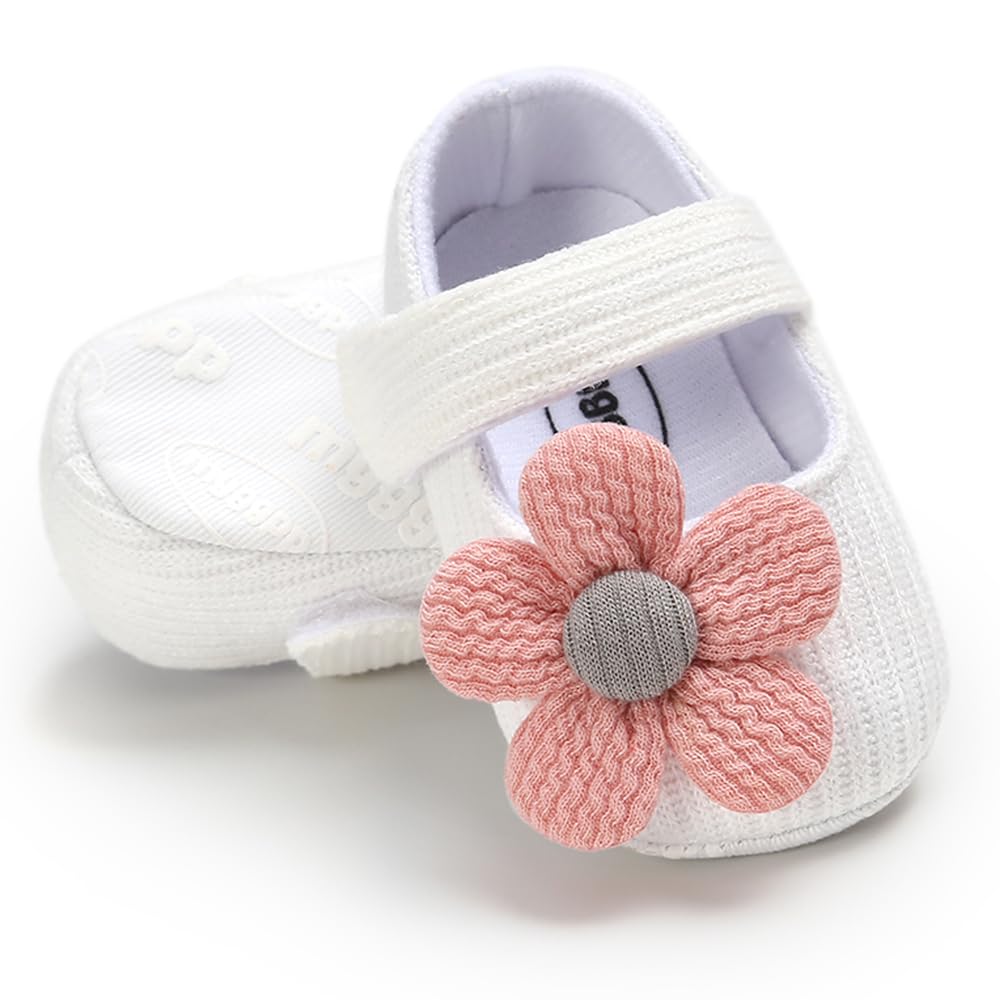 Ohwawadi Infant Baby Boys Girls Slippers Cozy Fleece Booties Soft Bottom Warm Cartoon Socks Newborn Crib Shoes