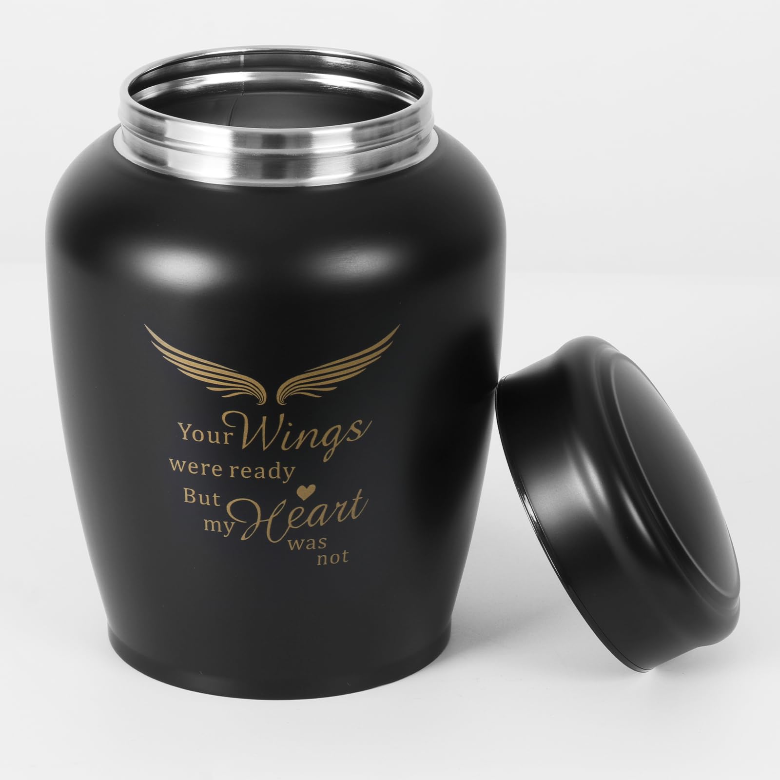 LINES ARTE Cremation Urns for Human Ashes - Adult & Child, Large Burial Urns for Ashes - Holds Up to 160 LBS - Image 3
