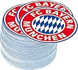  FC Bayern Bierdeckel Emblem 50 Stück