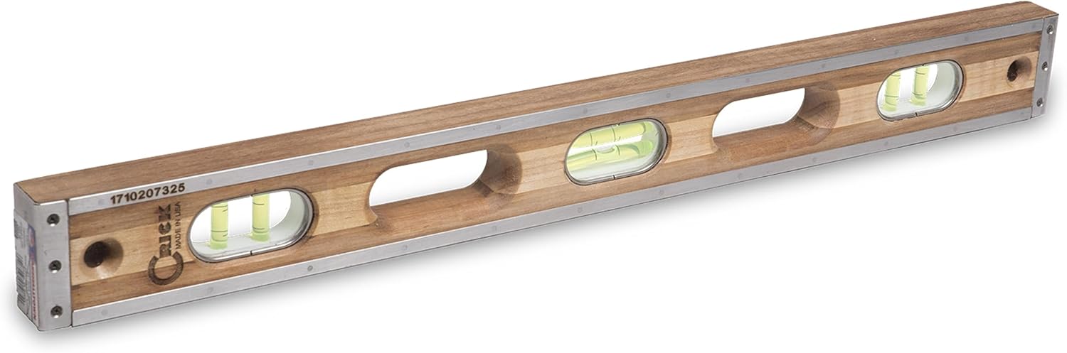 MARSHALLTOWN Crick Levels - No Cushioned Rubber Ends, Green Vial Color, 36 Inch Length, Made In The USA, 36CLEV