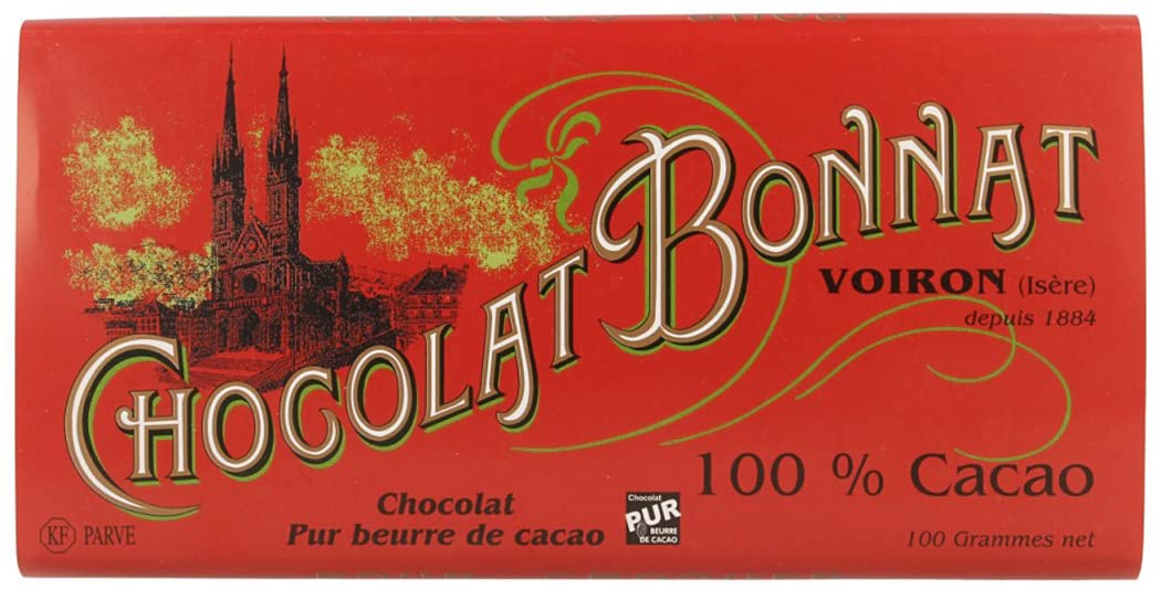 Chocolat Bonnat 100% Pure Cocoa Dark Chocolate