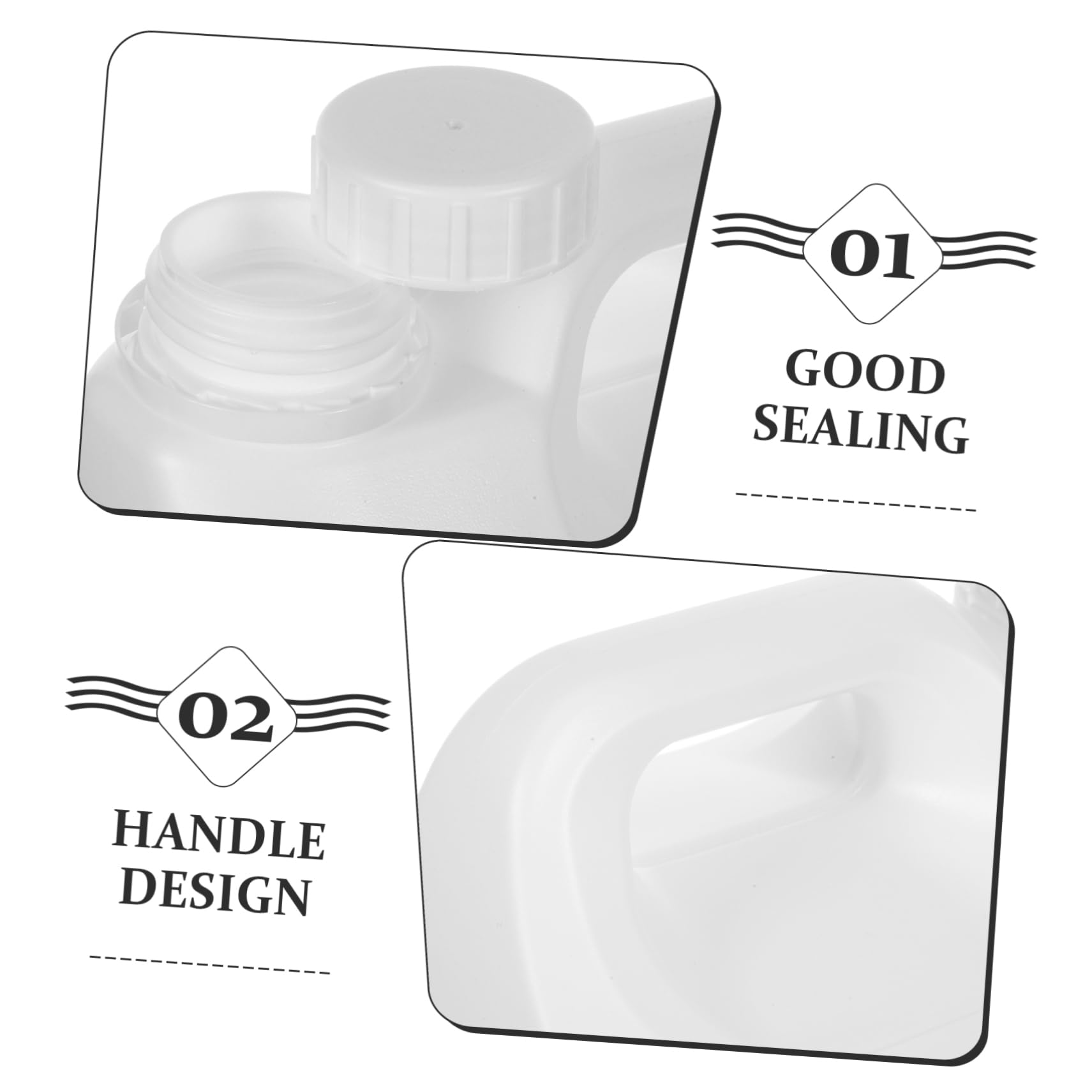 ULTECHNOVO 3stücke Liquid Container Mit Deckel Behälter Für Chemikalien Wasser Und Reusable Lagerungslösung Für Und Camping Auslaufsicher Und Vielseitig Einsetzbar