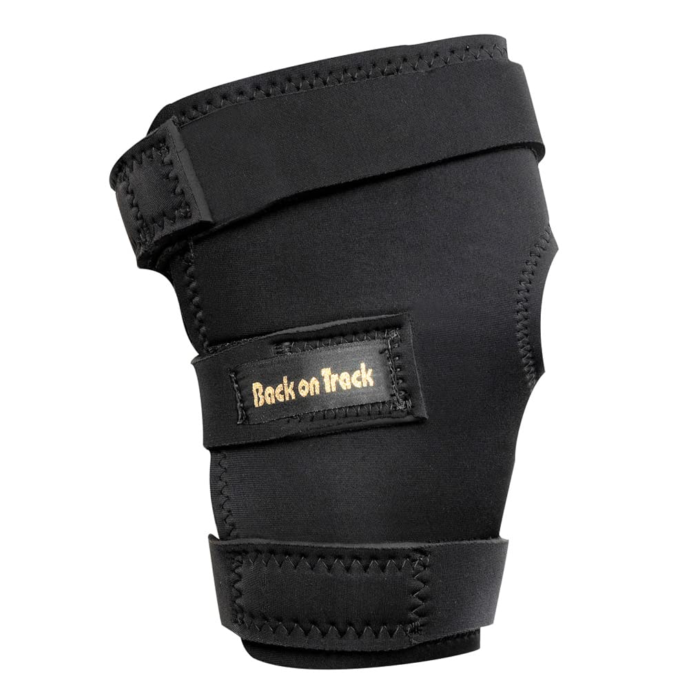 Back on TrackFinn-Tack Hock Boot with Hock Opening, Right, Black, S