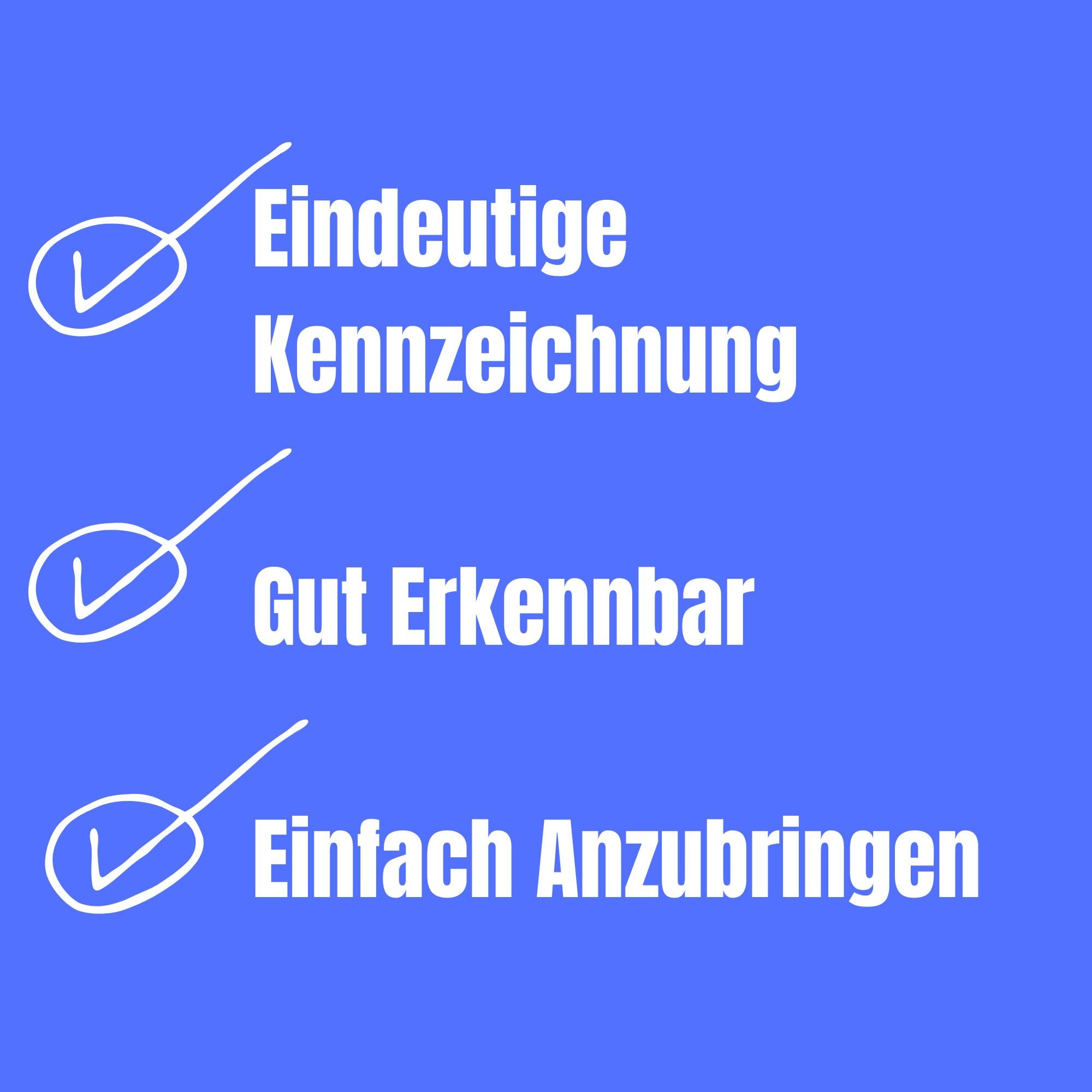 Pegatinas para separación de residuos (5 unidades, 7 cm) | Pegatinas sostenibles para cubos de basura para niños, reciclaje fácil, para interior y exterior