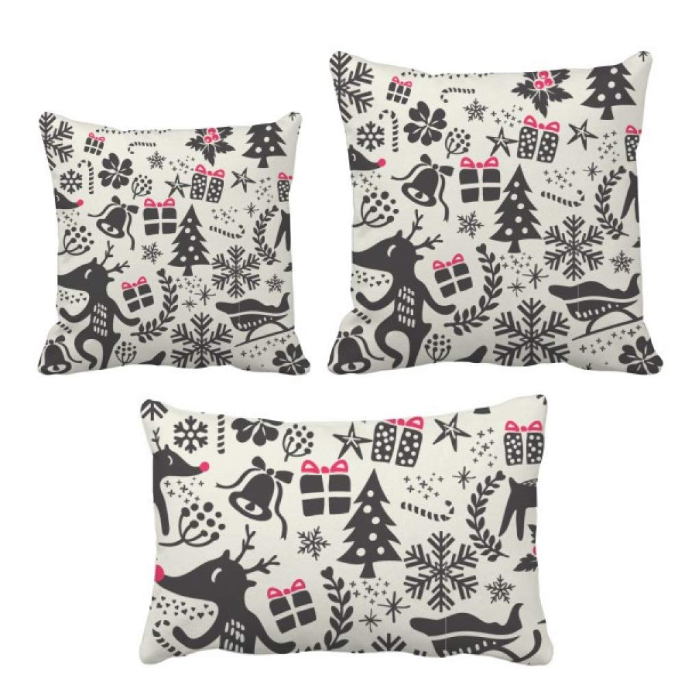 Coussin Joyeux Noël pour décorer votre canapé de salon festif
