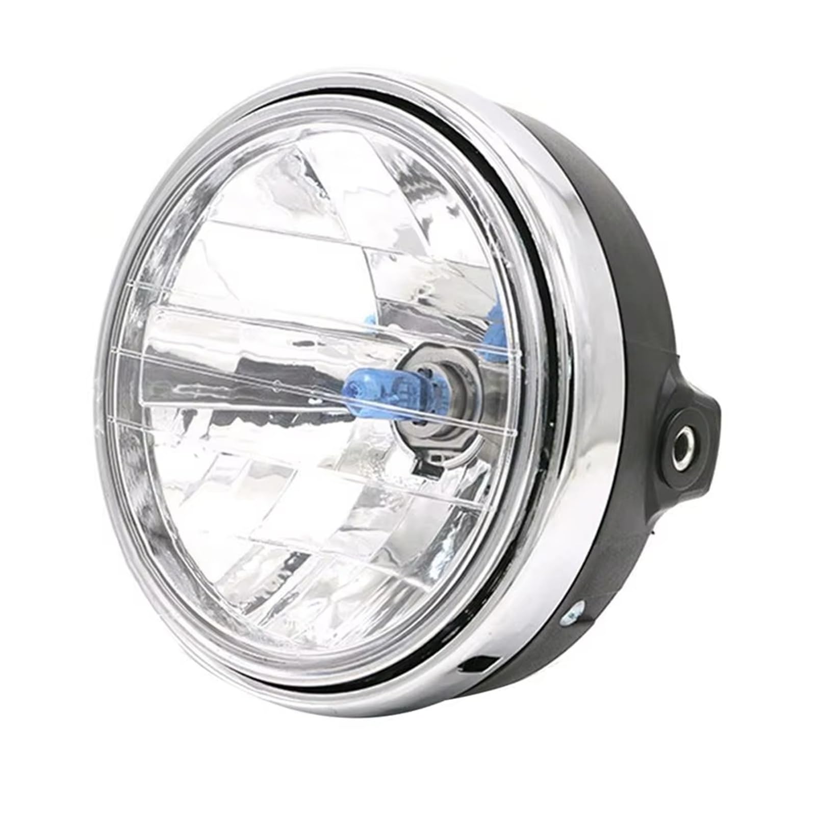 Phares moto compacts Wasp optique avant finition supérieure