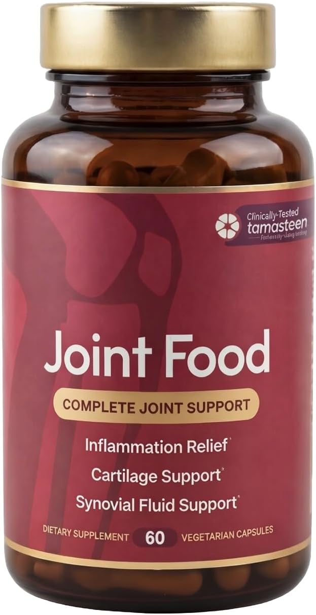 Joint Food AS SEEN ON TV | Powered by Clinically Studied Tamasteen | Joint Mobility and Comfort with Triple Action Formula (1 Month Supply)