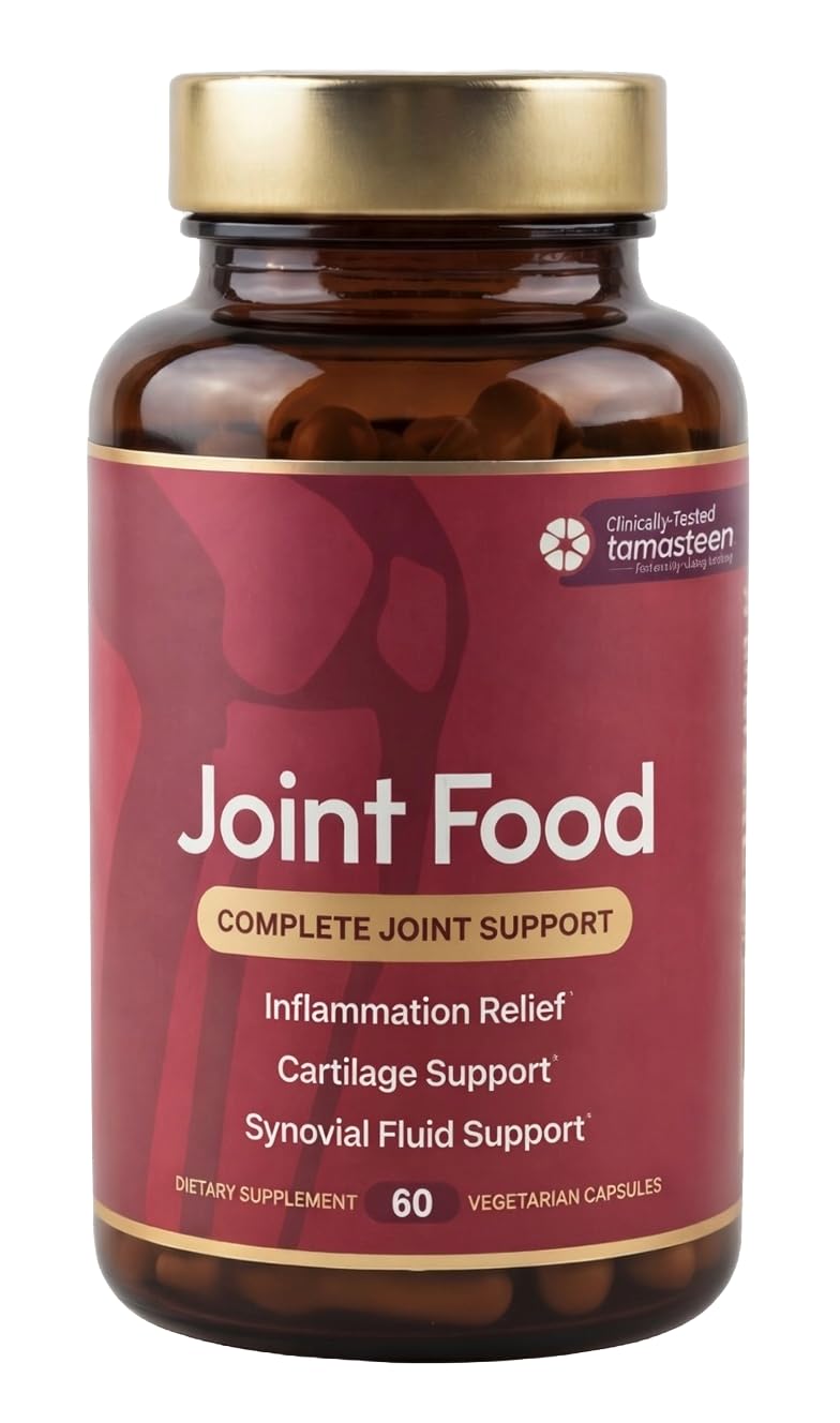 Joint Food AS SEEN ON TV | Powered by Clinically Studied Tamasteen | Joint Mobility and Comfort with Triple Action Formula (1 Month Supply)