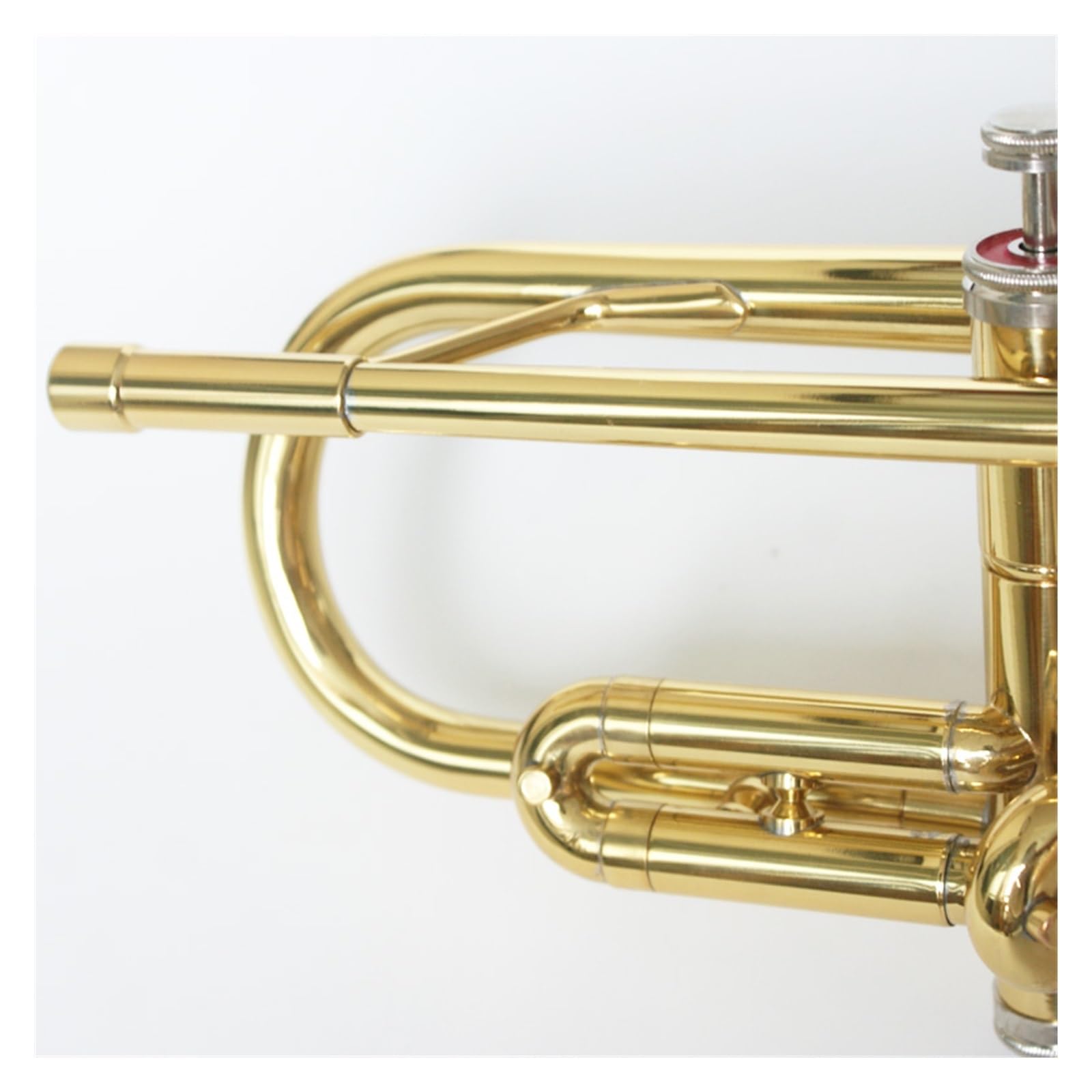trąbka instrument Żółta trąbka trąbka młodzieżowa mosiężna trąbka w kolorze złotym model oszczędzający pracę