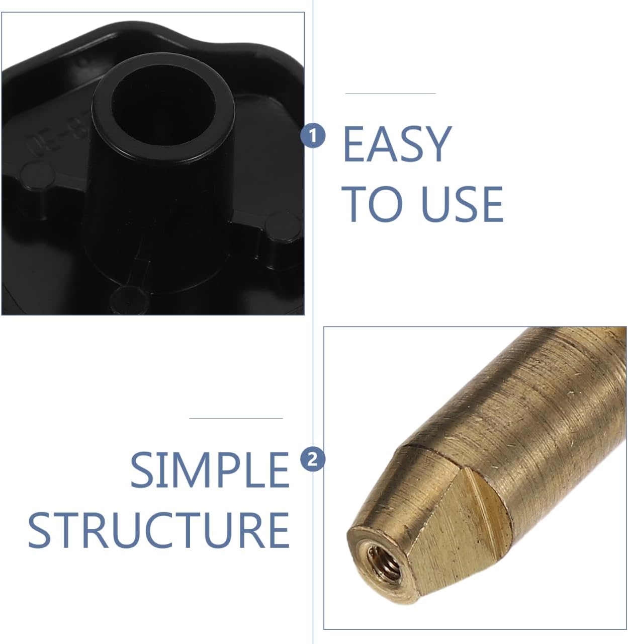 Mikikit Pressure Cooker Safety Valve – Heat-Resistant Limiting Valve, Tool-Free Install, Universal Replacement Part for Safe Efficient Cooking