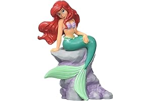 Disney Princess Ariel Belle Cinderella Little Mermaid Figures Toys for Toddlers Girls