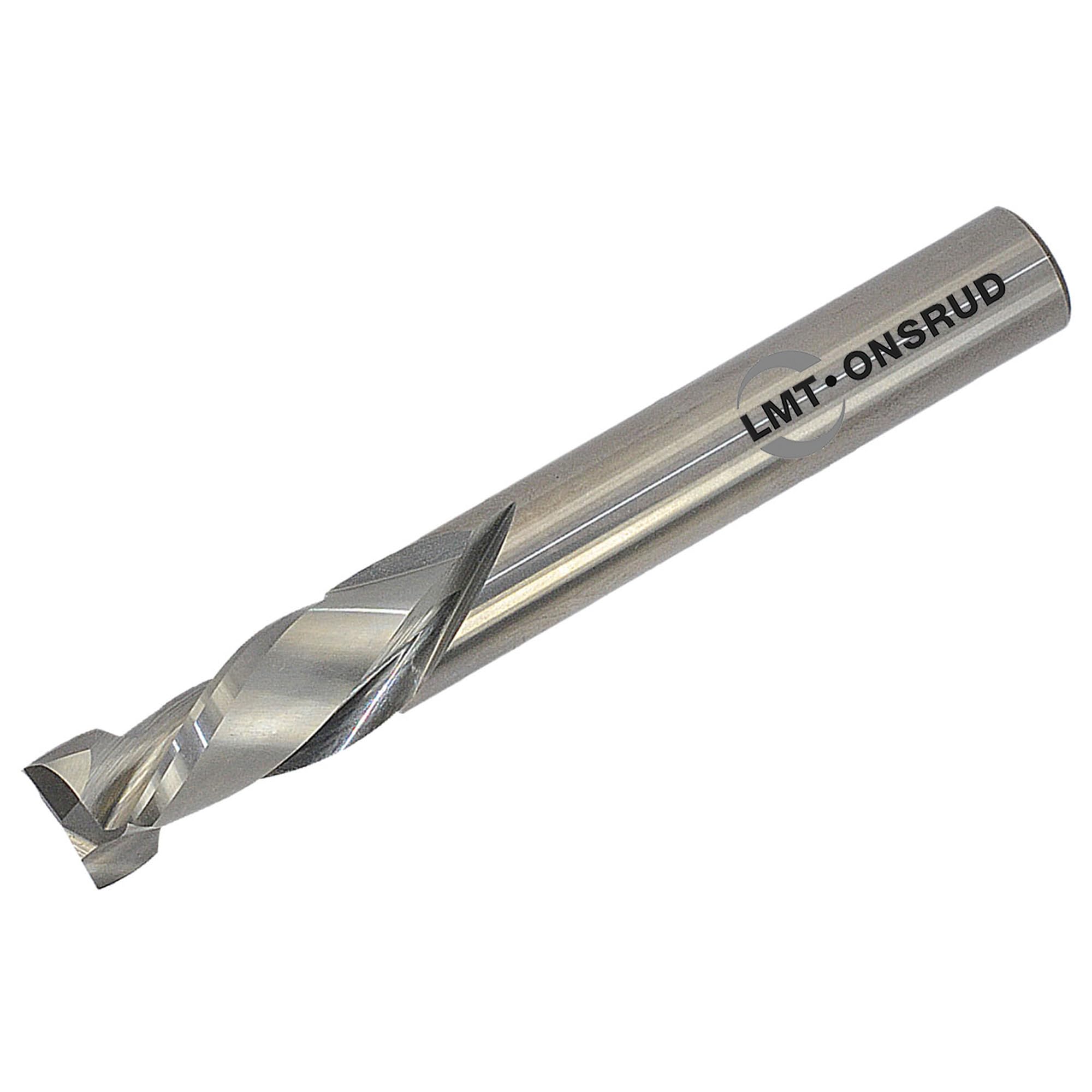 LMT Onsrud 60-171MW Solid Carbide Max Life Compression Spiral Cutting Tool inch Uncoated (Bright) Finish 30 Degree Helix 2 Flutes 3.5000 Overall Length 0.5000 Cutting Diameter 0.5000 Shank Diameter